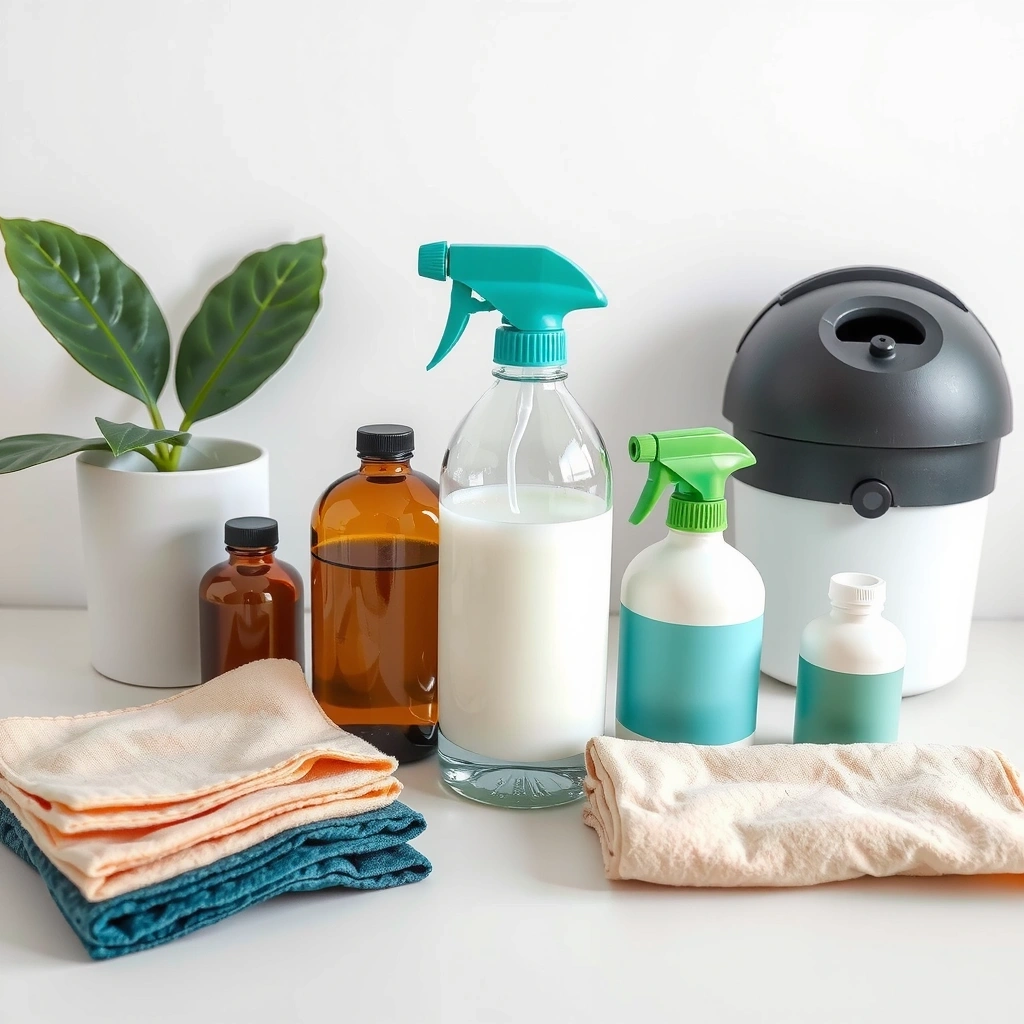 Professional cleaning equipment and eco-friendly products