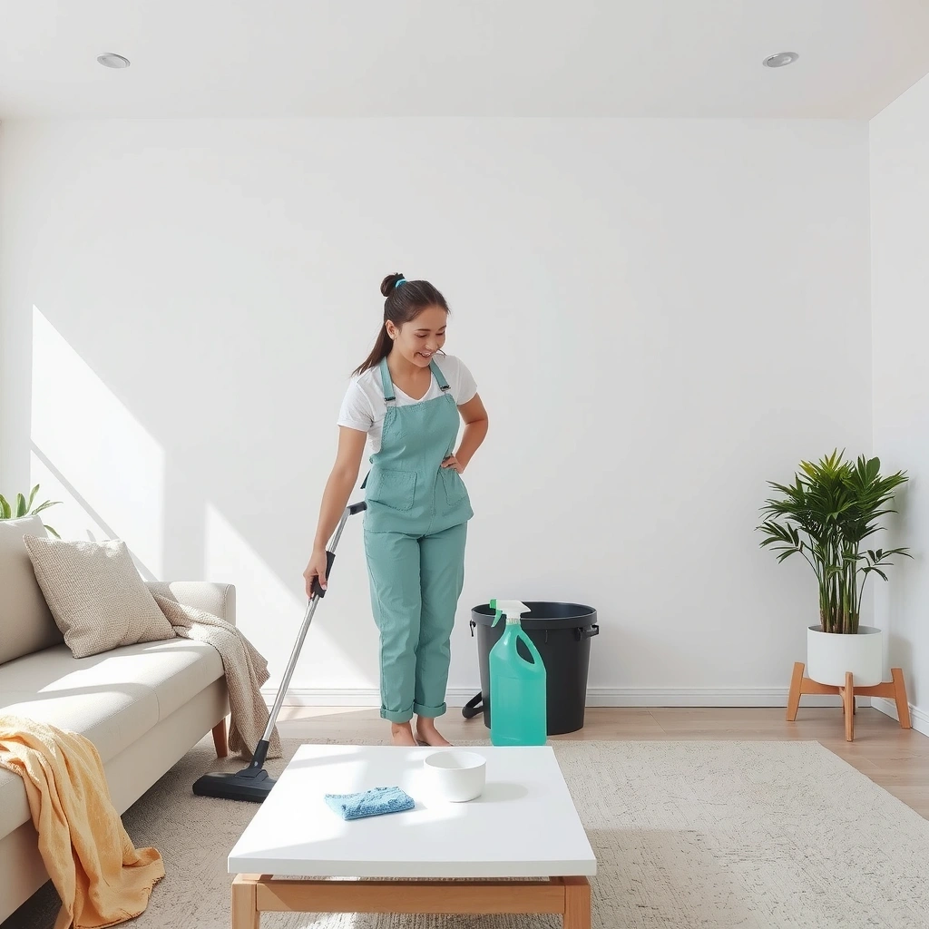 Professional residential cleaning service