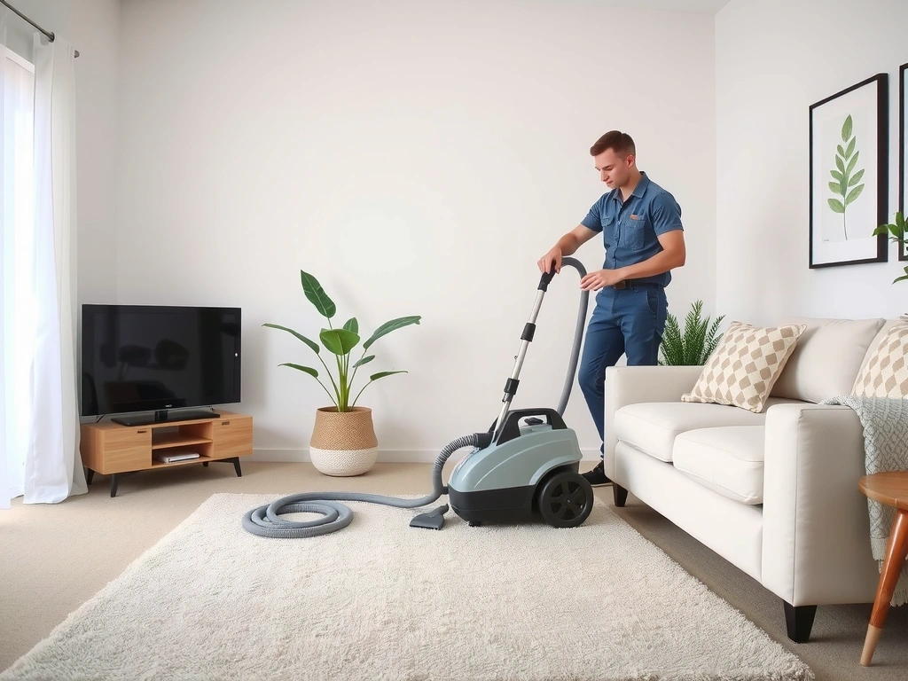 Professional carpet cleaning service